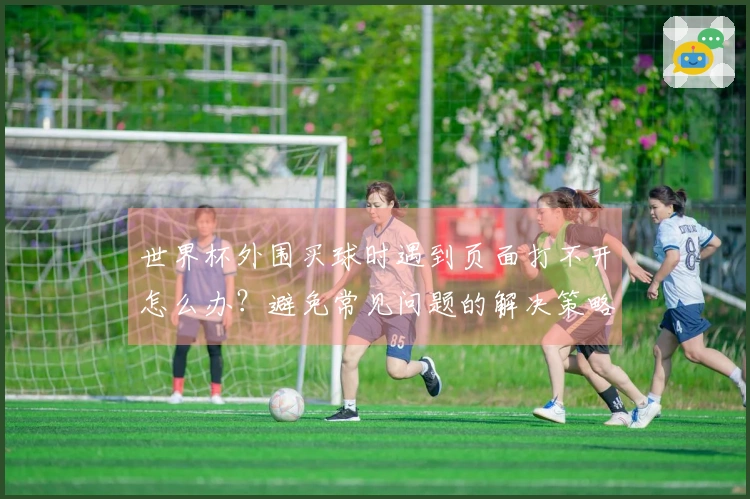 世界杯外围买球时遇到页面打不开怎么办？避免常见问题的解决策略